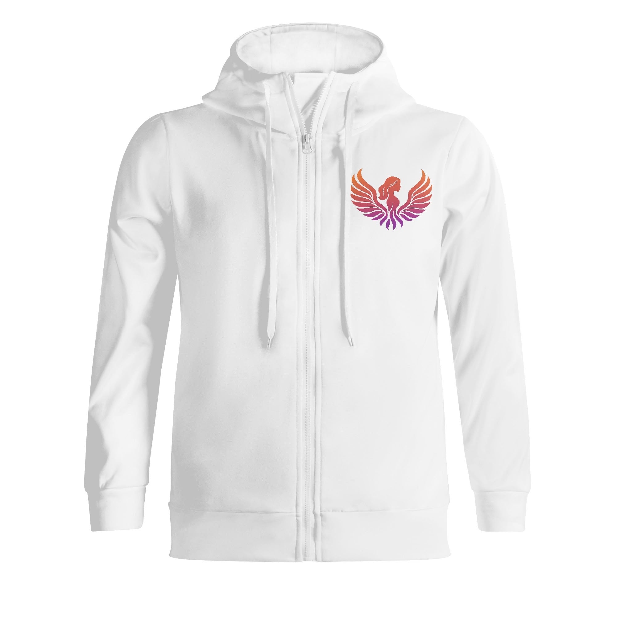 Adult Full Zip Turtleneck Hoodie Streetwear