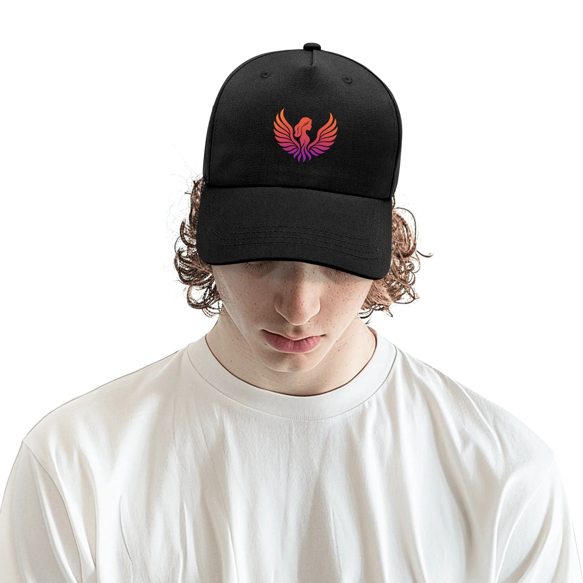 Custom Outdoor Baseball Cap Sun Hat with Front Printed