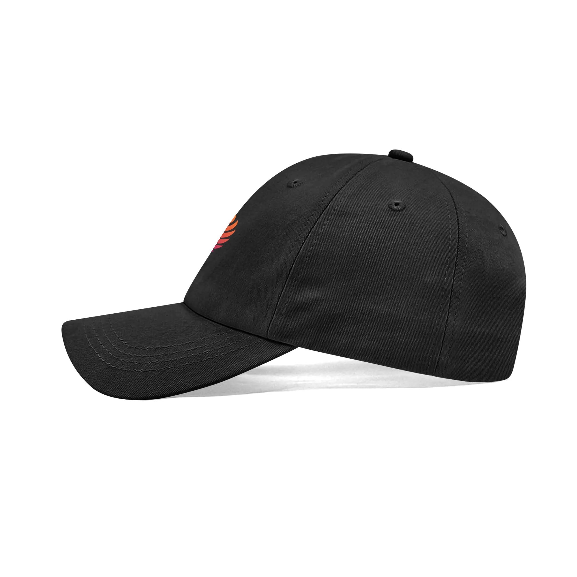 Custom Outdoor Baseball Cap Sun Hat with Front Printed