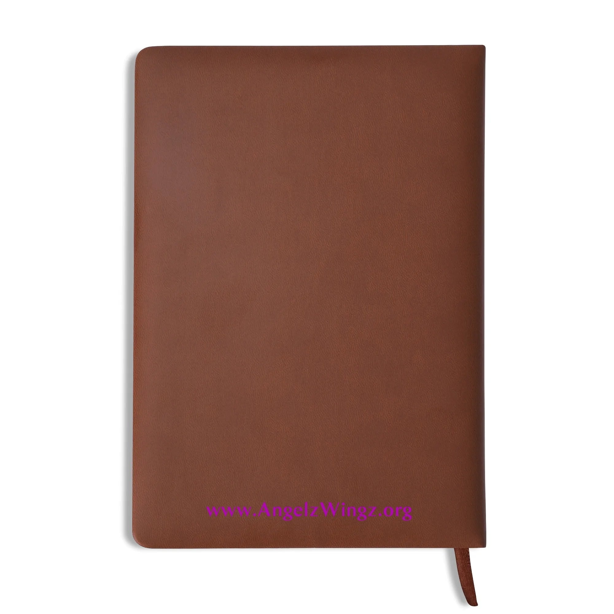 Leather Notebook - Black/Brown with UV Printed Covers, 200 Pages, 14.5x21cm