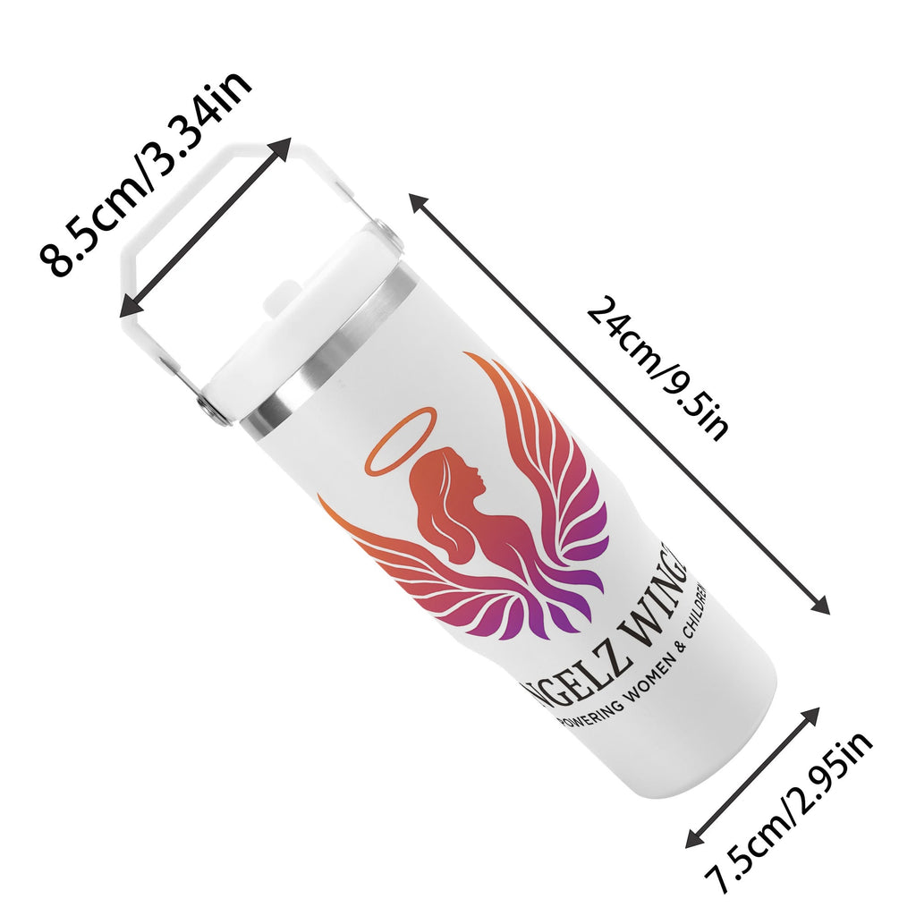 30oz Stainless Steel Tumblers Coffe Cup Suitable for Vehicle Cup Holders comes packed in our drawstring bag