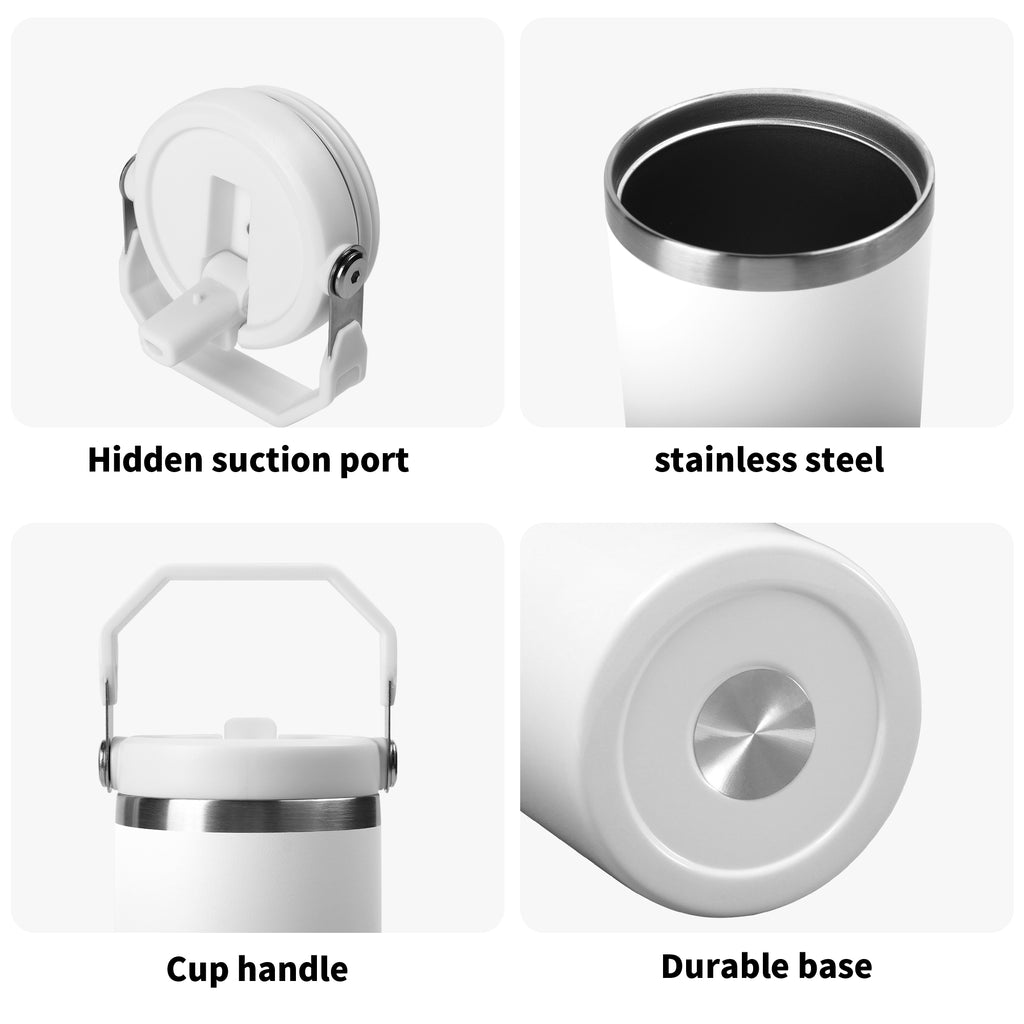 30oz Stainless Steel Tumblers Coffe Cup Suitable for Vehicle Cup Holders comes packed in our drawstring bag